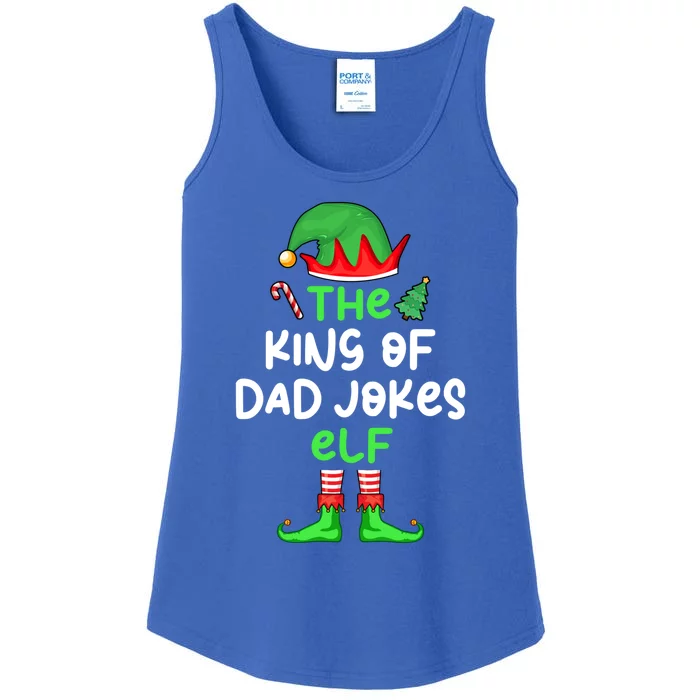 Im The King Of Dad Jokes Christmas Family Matching Gift Ladies Essential Tank