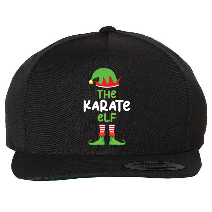 Im The Karate Elf Martial Art Christmas Matching Pajama Wool Snapback Cap