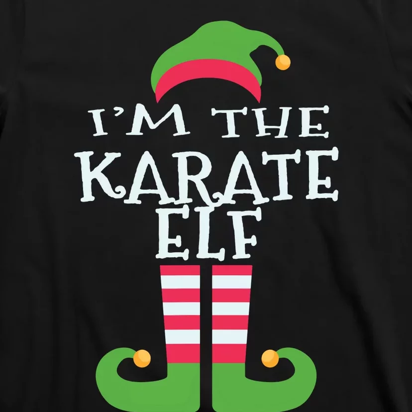 Im The Karate Elf Family Matching Christmas Pajama T-Shirt