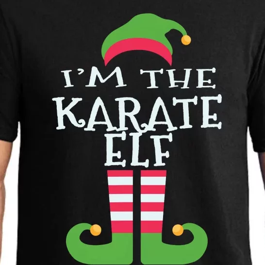 Im The Karate Elf Family Matching Christmas Pajama Pajama Set