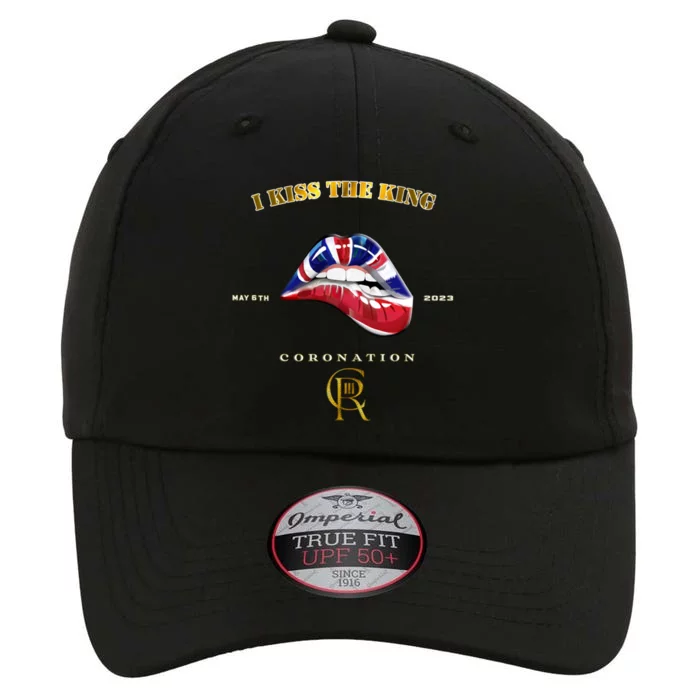 I The King Gift Biting Lips Union Jack Coronation Novelty Gift The Original Performance Cap