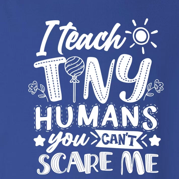 I Teach Kinder Kindergarten Teacher Team Cute Gift Toddler Long Sleeve Shirt