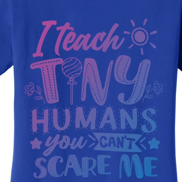 I Teach Kinder Kindergarten Teacher Team Cute Gift Women's T-Shirt