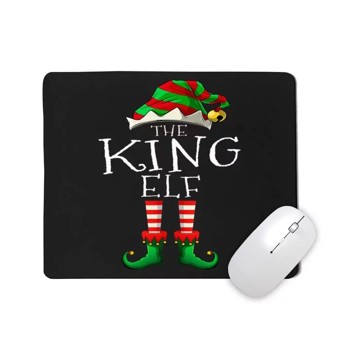 I'm The King Elf Cute Family Christmas Matching Mousepad