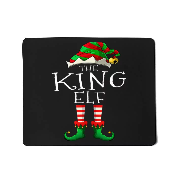 I'm The King Elf Cute Family Christmas Matching Mousepad