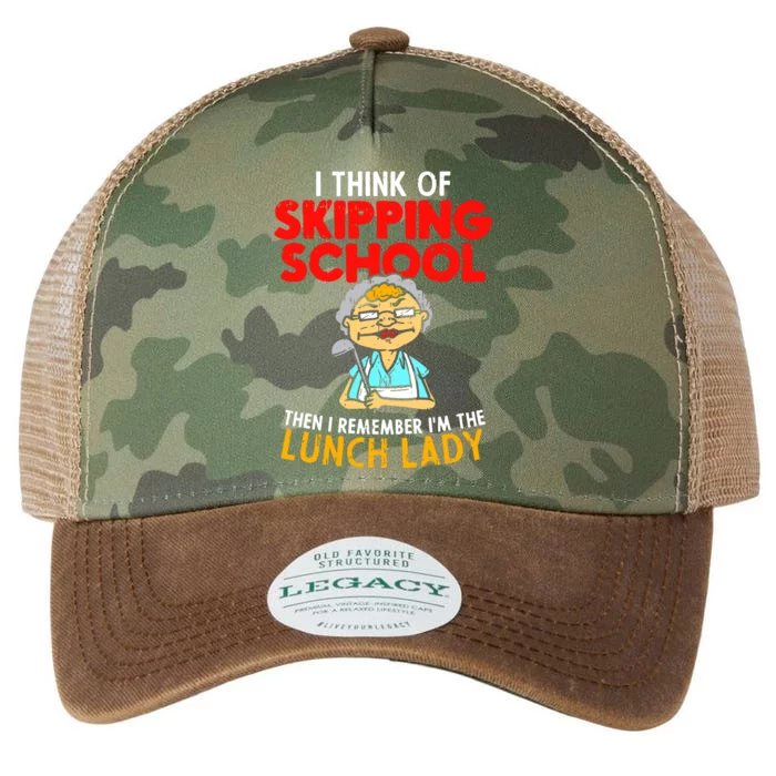 Im The Lunch Lady School Caterer Cafeteria Chef Cook Legacy Tie Dye Trucker Hat