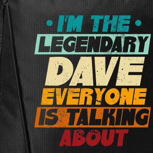 IM The Legendary Dave City Backpack