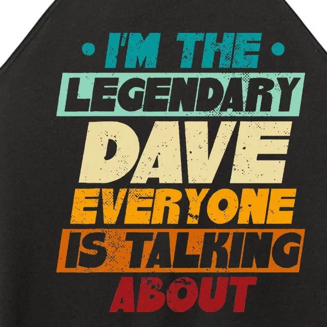 IM The Legendary Dave Women’s Perfect Tri Rocker Tank