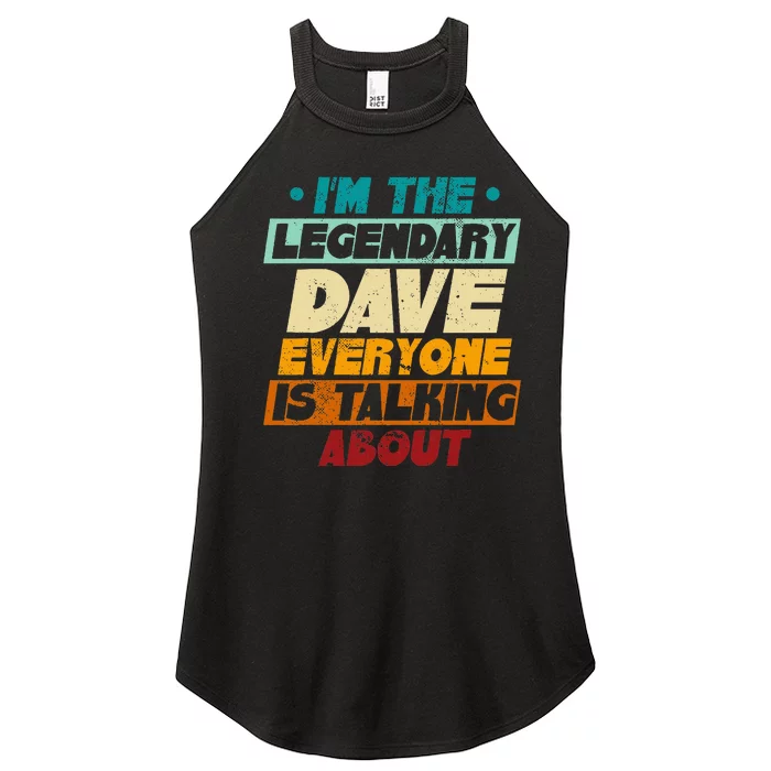 IM The Legendary Dave Women’s Perfect Tri Rocker Tank