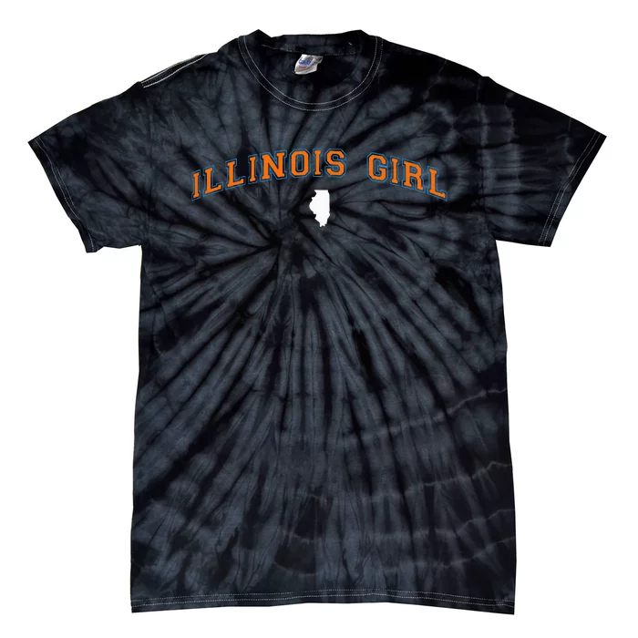 Illinois The Land Of Lincoln Tie-Dye T-Shirt