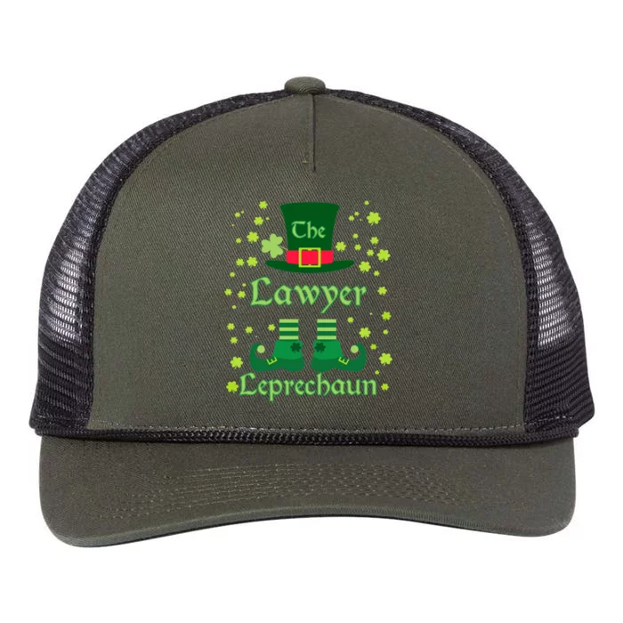 I'm The Lawyer Leprechaun Group Matching St Patricks Day Funny Gift Retro Rope Trucker Hat Cap