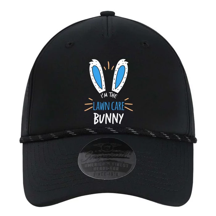 I'm The Lawn Care Bunny Ears Gardening Easter Sunday Cute Gift Performance The Dyno Cap