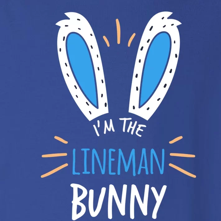 I'm The Line Bunny Ears Electrician Easter Sunday Gift Toddler Long Sleeve Shirt