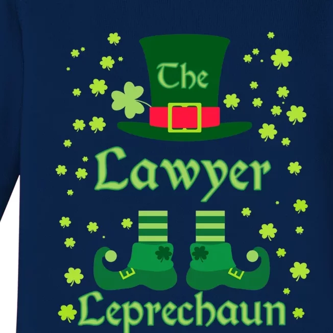 I'm The Lawyer Leprechaun Group Matching St Patricks Day Gift Baby Long Sleeve Bodysuit