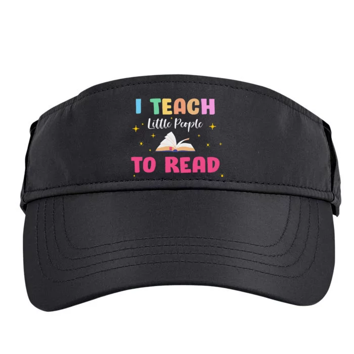 I Teach Little People To Read Adult Drive Performance Visor