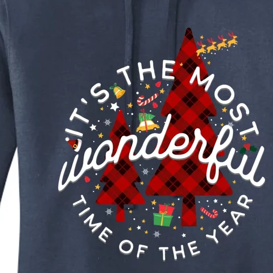 ItS The Most Wonderful Time Of The Year Christmas Gift Women's Pullover Hoodie