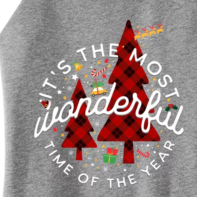 ItS The Most Wonderful Time Of The Year Christmas Gift Women’s Perfect Tri Rocker Tank