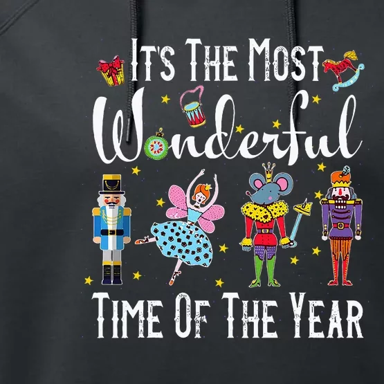 ItS The Most Wonderful Time Of The Year Nutcracker Squad Performance Fleece Hoodie