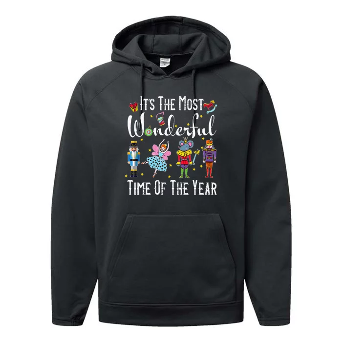 ItS The Most Wonderful Time Of The Year Nutcracker Squad Performance Fleece Hoodie