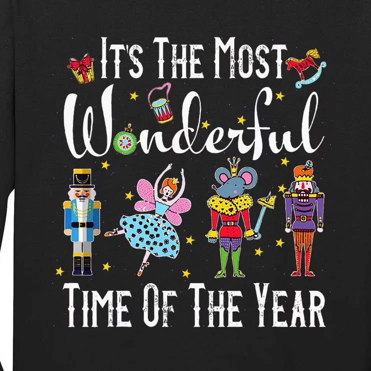 ItS The Most Wonderful Time Of The Year Nutcracker Squad Tall Long Sleeve T-Shirt