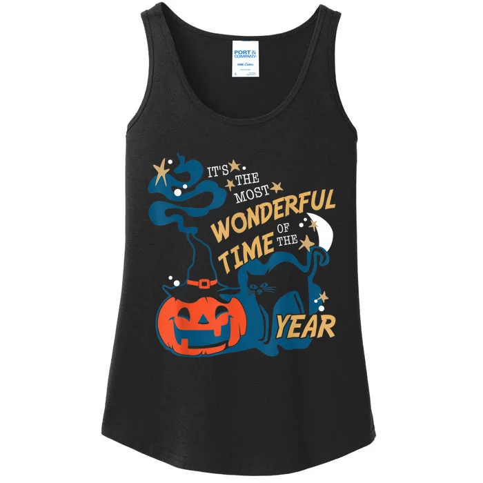 It's The Most Wonderful Time Of The Year Halloween Ladies Essential Tank