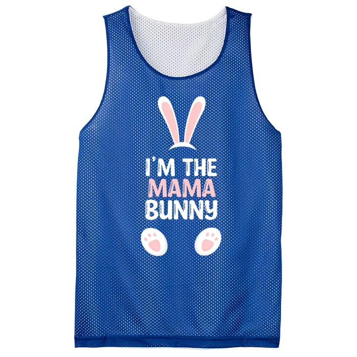 I'm The Mama Bunny Family Easter Gift Mesh Reversible Basketball Jersey Tank