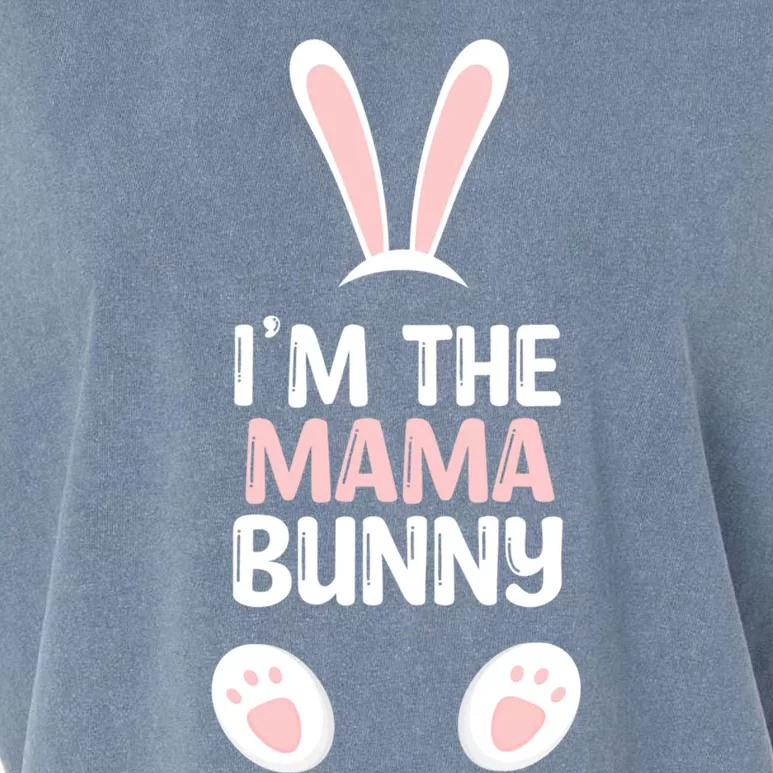 I'm The Mama Bunny Family Easter Gift Garment-Dyed Women's Muscle Tee