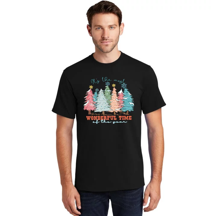 Its The Most Wonderful Time Of Year Christmas Tall T-Shirt