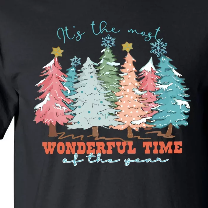 Its The Most Wonderful Time Of Year Christmas Tall T-Shirt