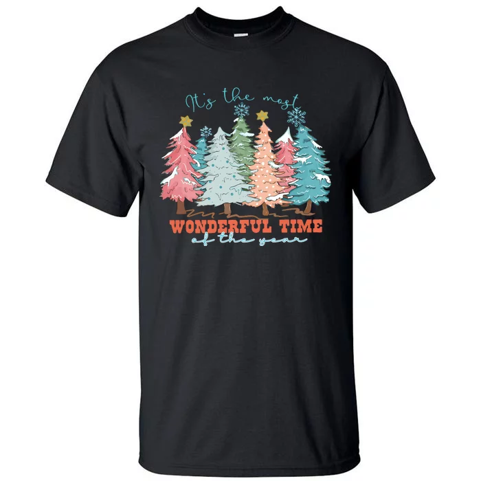 Its The Most Wonderful Time Of Year Christmas Tall T-Shirt