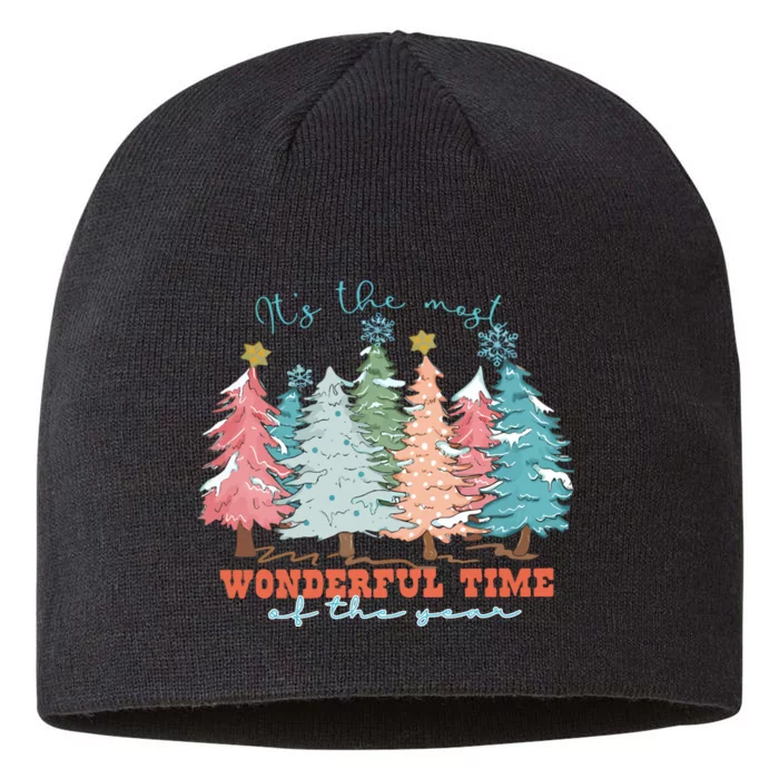 Its The Most Wonderful Time Of Year Christmas 8 1/2in Sustainable Knit Beanie