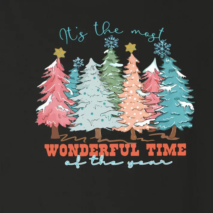 Its The Most Wonderful Time Of Year Christmas Toddler Long Sleeve Shirt