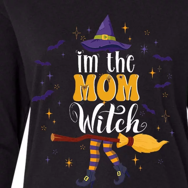 im the Mom Witch Halloween Matching Group Costume Womens Cotton Relaxed Long Sleeve T-Shirt