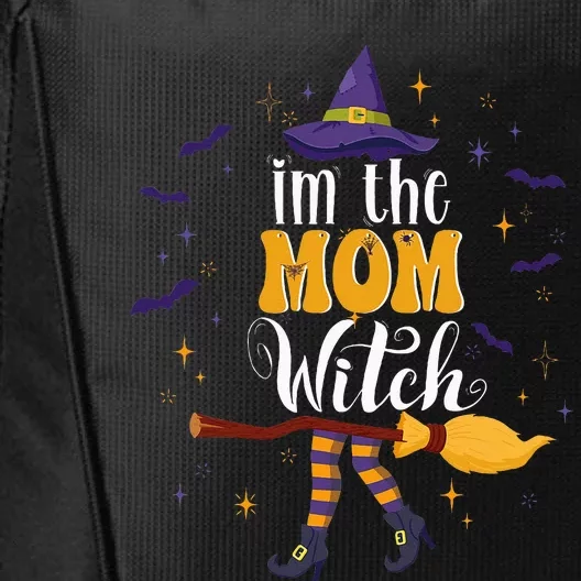 im the Mom Witch Halloween Matching Group Costume City Backpack