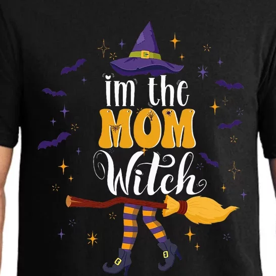 im the Mom Witch Halloween Matching Group Costume Pajama Set