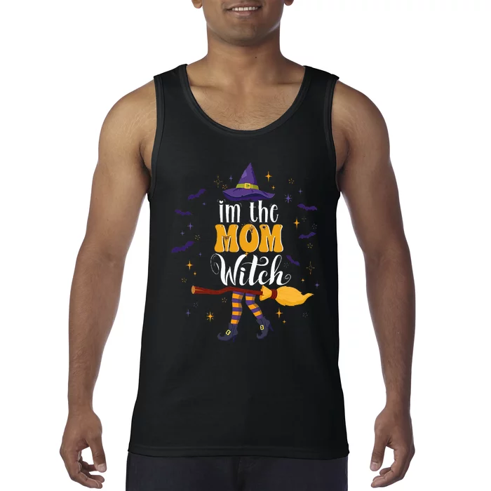 im the Mom Witch Halloween Matching Group Costume Tank Top