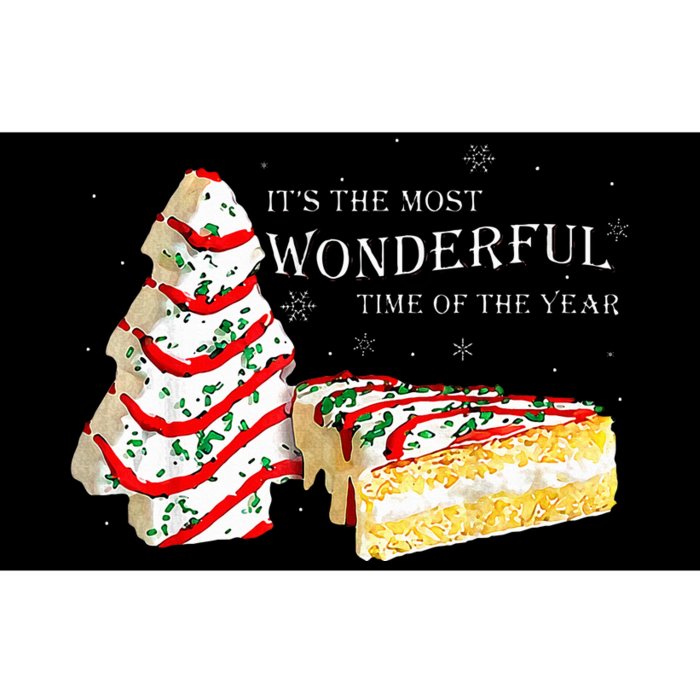 Its The Most Wonderful Time Of The Year Snack Cake Christmas Bumper Sticker