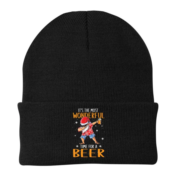 ItS The Most Wonderful Time For A Beer Lover Knit Cap Winter Beanie