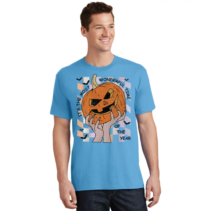 ItS The Most Wonderful Time Of The Year Pumpkin Autumn Cool Gift T-Shirt