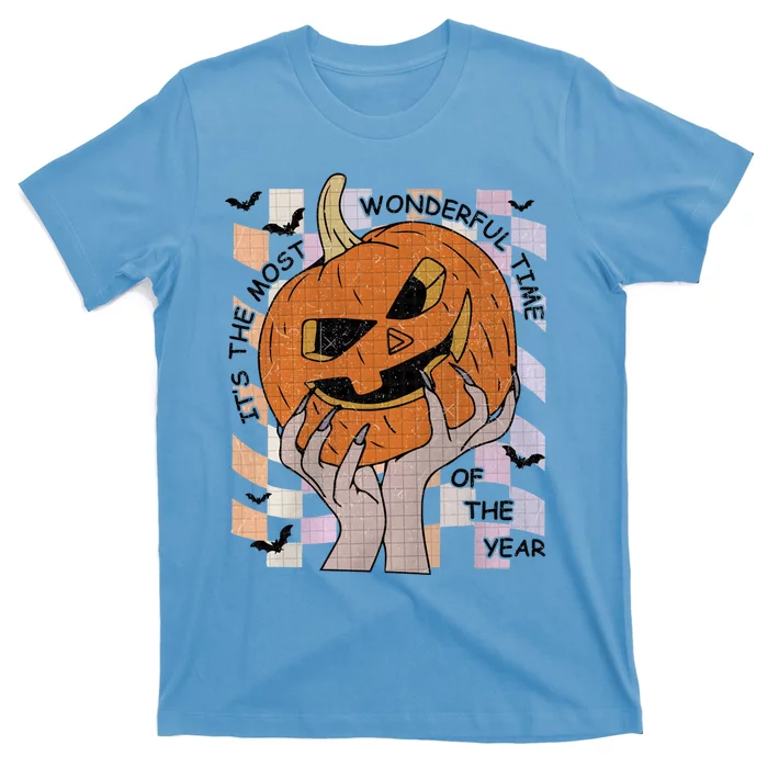 ItS The Most Wonderful Time Of The Year Pumpkin Autumn Cool Gift T-Shirt