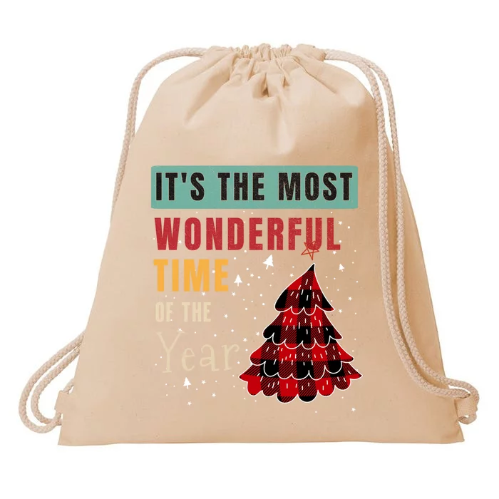 ItS The Most Wonderful Time Of The Year Funny Gift Drawstring Bag