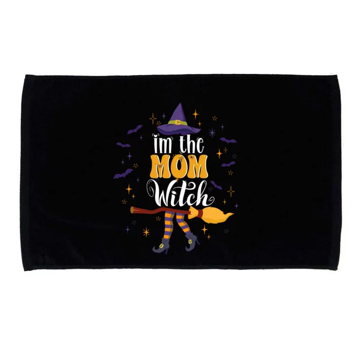 Im The Mom Witch Halloween Matching Group Costume Microfiber Hand Towel