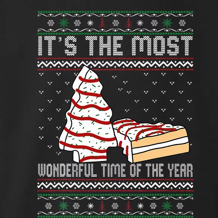 Its The Most Wonderful Time Of The Year Christmas tree cake Toddler Hoodie