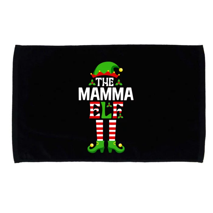 IM The Mamma Elf Great Gift Funny Christmas Family Matching Cool Gift Microfiber Hand Towel