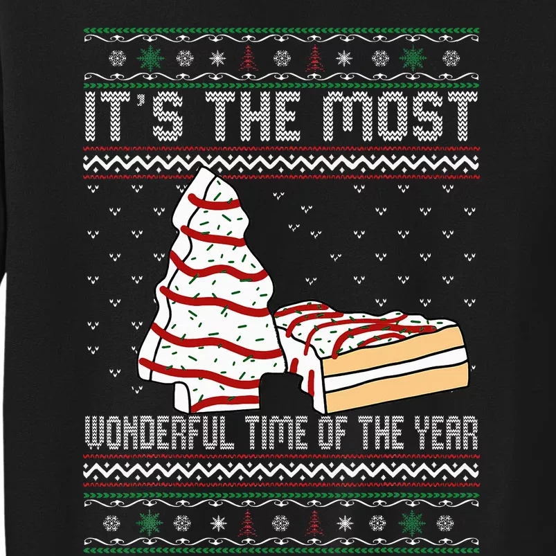 Its The Most Wonderful Time Of The Year Christmas tree cake Sweatshirt