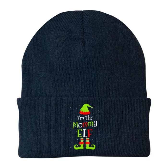 IM The Mommy Elf Family Matching Funny Christmas Group Gift Knit Cap Winter Beanie