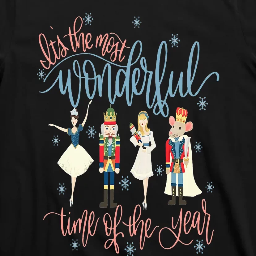 Its The Most Wonderful Time Of The Year Christmas Nutcracker T-Shirt