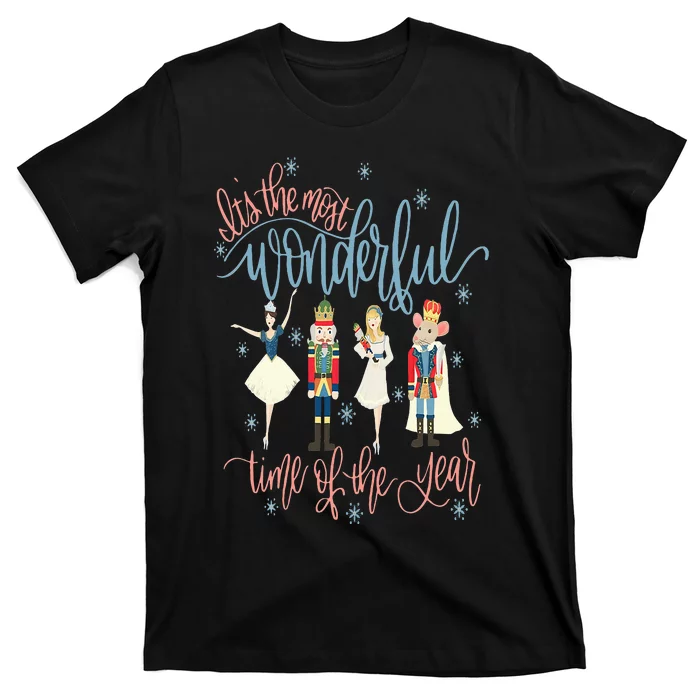 Its The Most Wonderful Time Of The Year Christmas Nutcracker T-Shirt