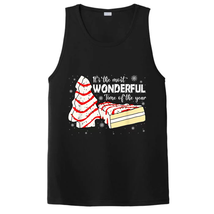 Its The Most Wonderful Time Of The Year Christmas Cake Performance Tank