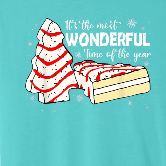 Its The Most Wonderful Time Of The Year Christmas Cake ChromaSoft Performance T-Shirt